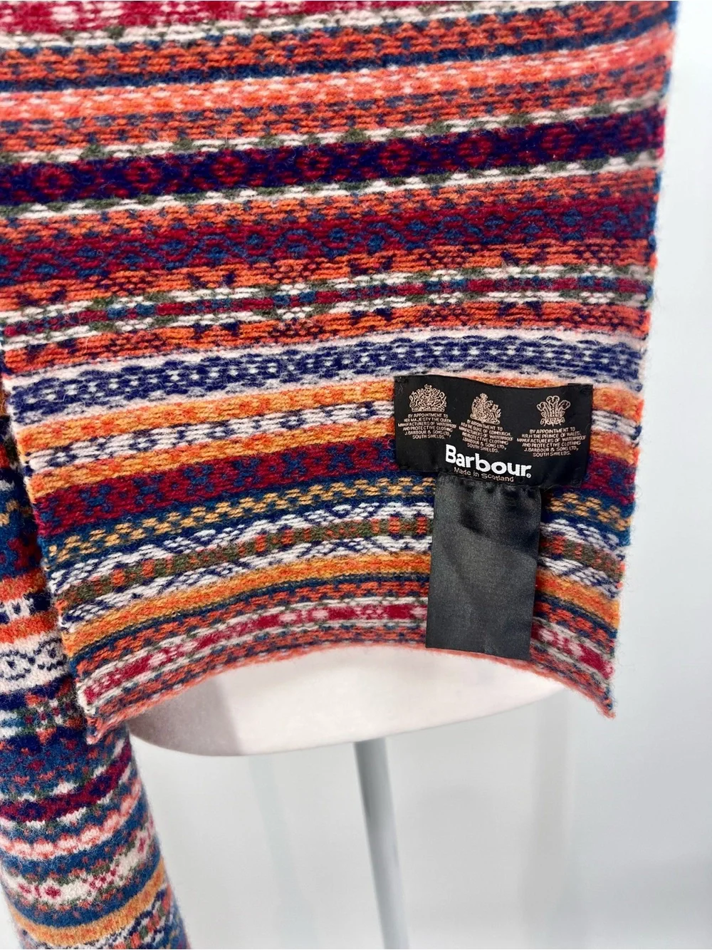 Barbour Melrose wool scarf